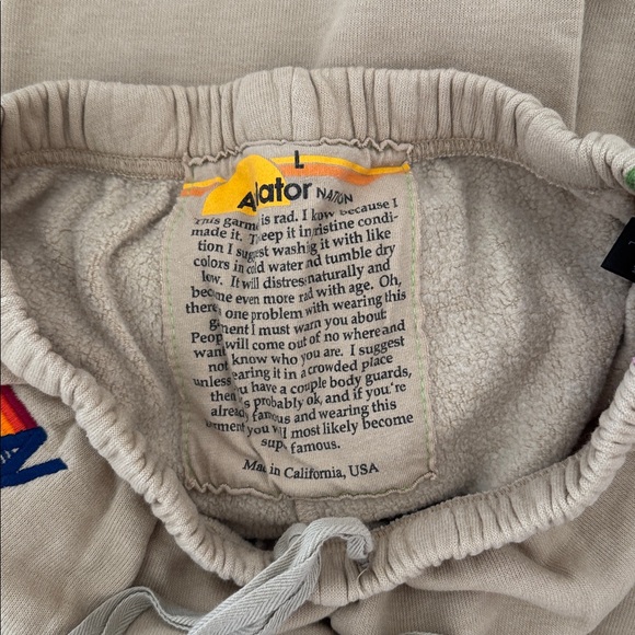 Classic Aviator Nation one side 5 stripes sweatpants - Picture 2 of 4